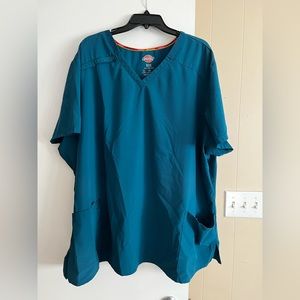 5x Caribbean Blue Dickies Women’s Scrub top